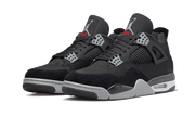 Jordan 4 Black Canvas