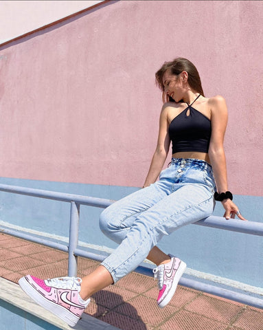 Air Force 1 x Comic Pink