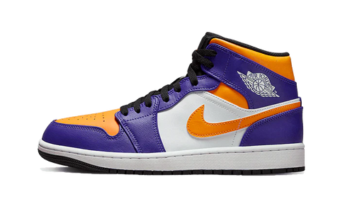 Jordan 1 Mid Lakers